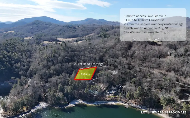 Buildable Mountain Lot with Lake Views • 5-Min Walk to Deeded Lake Access • Utilities at Lot Line • Seller Financing